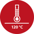 Higher temperature resistance
